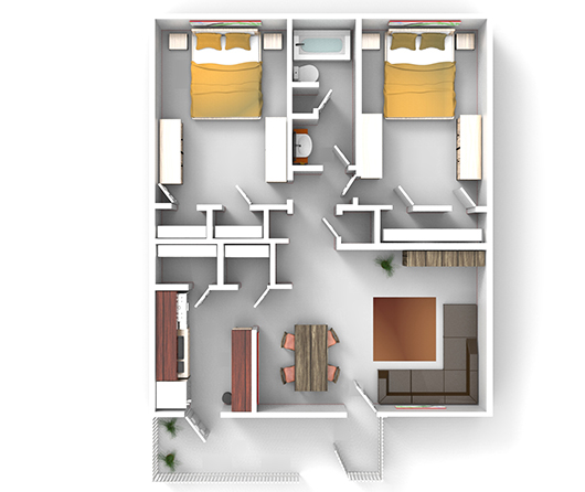 Cedar Branch Apartments Nova Asset Management Floor Plans